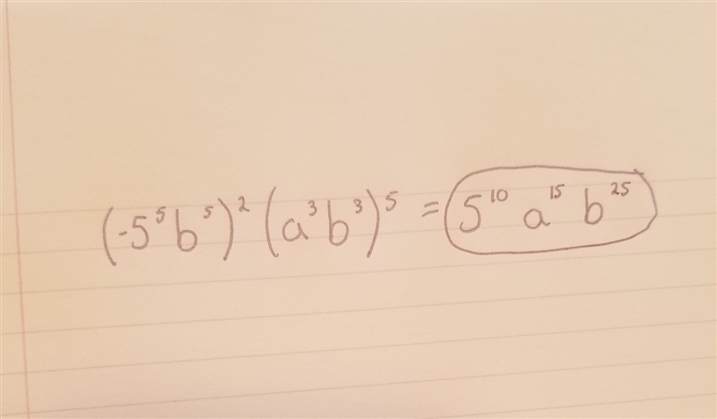 Simplify the expression (-5^5 b^5)^2(a^3b^3)^5-example-1