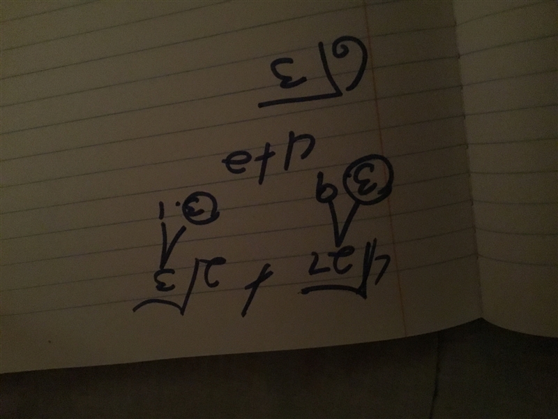 A) What is the simplified common radical for the following? b) Simplify-example-1