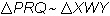 BRIANLIEST!!!!The triangles shown are similar. Which similarity statement expresses-example-1