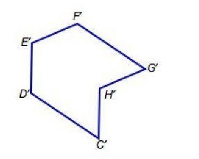 The shape below is transformed to another shape. Which shape could be its image? the-example-1