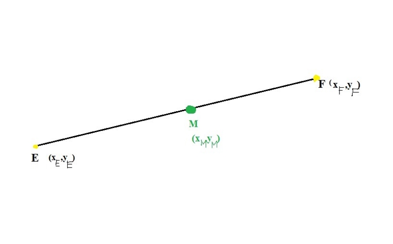 The endpoints of `bar(EF)` are E(xE , yE) and F(xF , yF). What are the coordinates-example-1