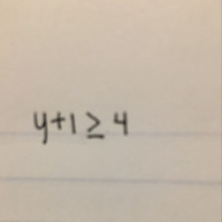 Enter an inequality that represents the phrase the sum of 1 and Y is greater than-example-1