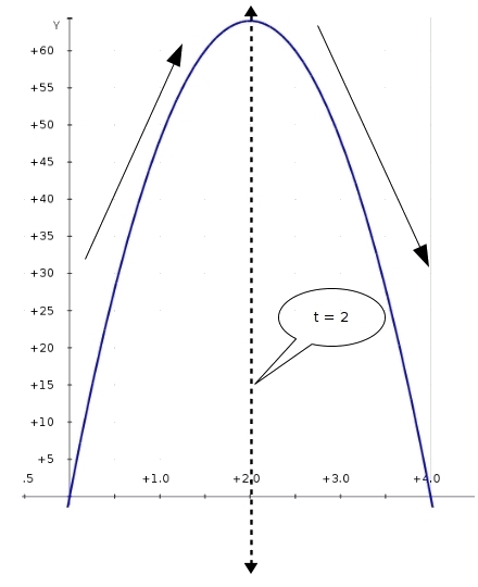 A football is kicked forward the goal. The height of the ball is modeled by the function-example-2