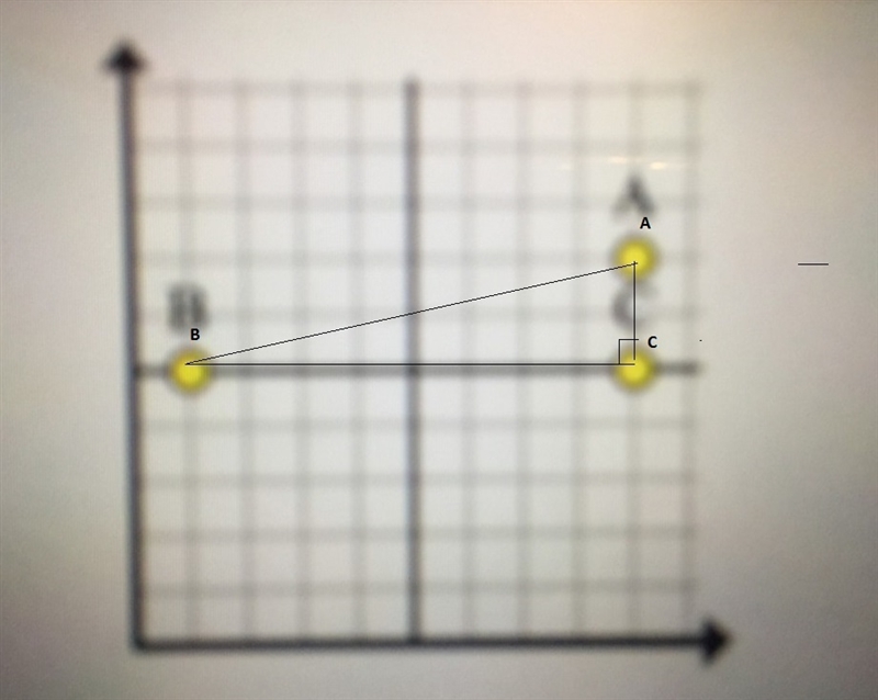 Apply the Pythagorean Theorem to find the distance between points A and B. A) 32 units-example-1