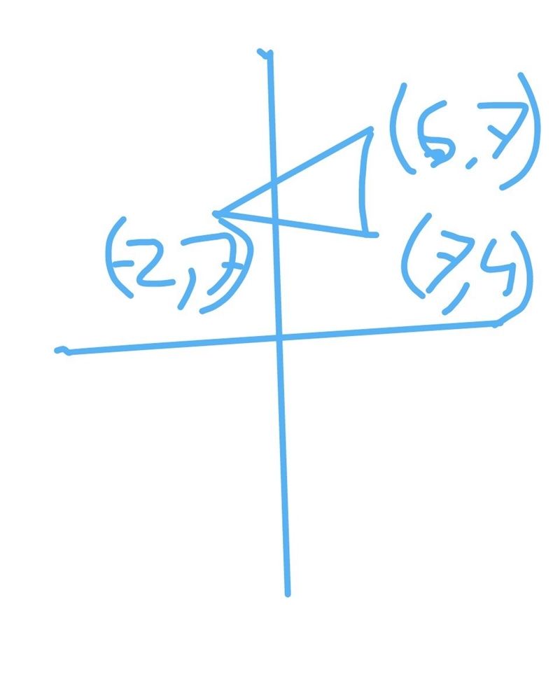 Graph the image of the given triangle after the transformation that has the rule (x-example-1