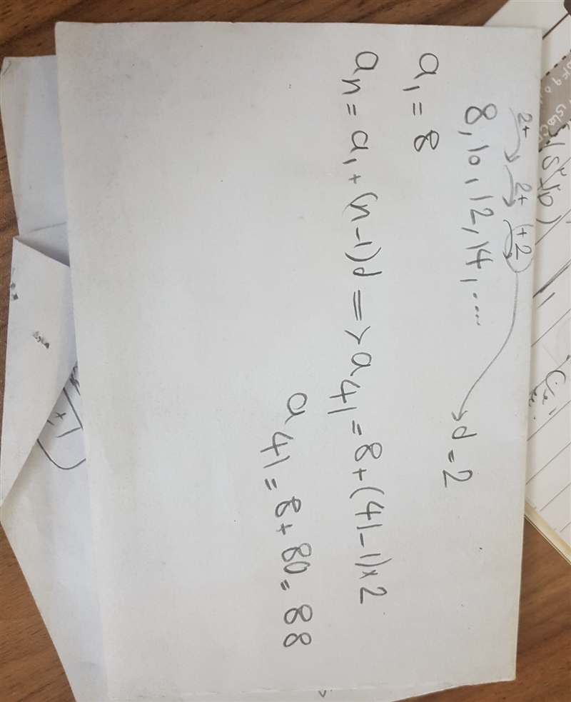 What is the 41st term in sequence 8,10,12,14,.....?-example-1