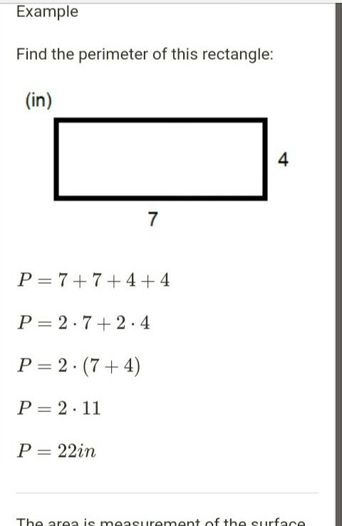 What is the formula for calculating perimeter-example-1