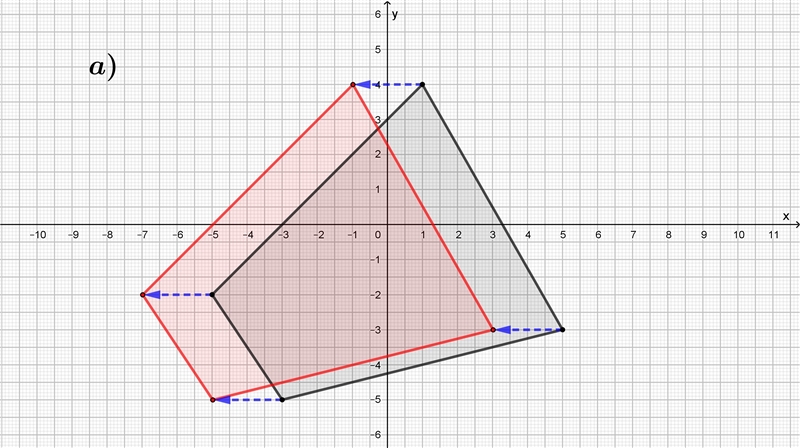 Sketch the images of abcd after each translation-example-1