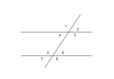 When two parallel lines are cut by a transversal, which angle pairs are supplementary-example-1