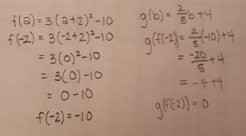 Evaluate composite functions-example-1