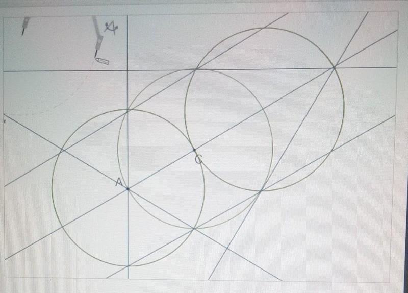 Construct a regular hexagon with vertex A inscribed in the given circle-example-1