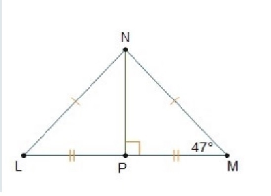 Angle M has a measure of 47 what is the measure of angle PNL-example-1