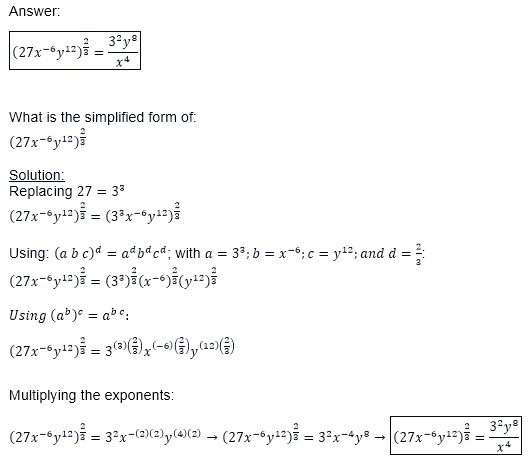 What is the simplified form of left parenthesis 27 x to the power of negative six-example-1