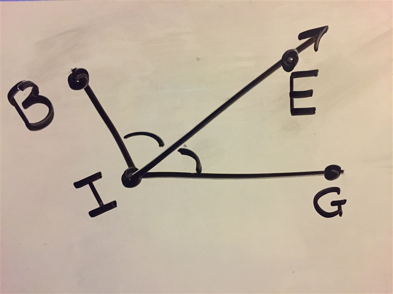 Obtuse angle BIG with angle bisector ray of IE-example-1