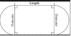 A field is to be fertilized at a cost of $0.12 per square yard. The rectangular part-example-1