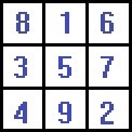 How to work out a magic square-example-1