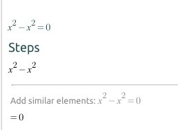 What is x squared minus x squared?-example-1