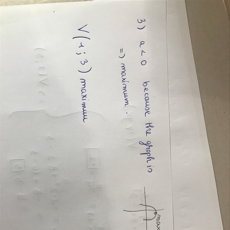 PLEASE HELP!! 1. Calculate the vertex of the quadratic function is standard form: y-example-1