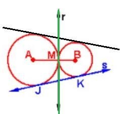 Given: Circle A externally tangent to Circle B. How many possible common tangents-example-1