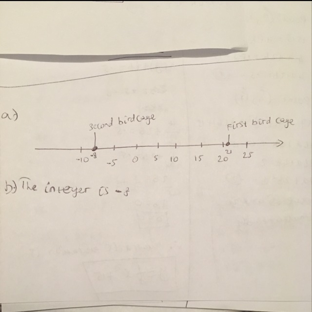 Integers- Question 4 a-b-example-1