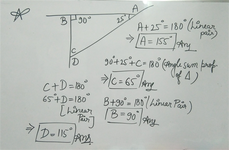 Find the measure of angles A,B,C,D-example-1