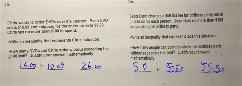 I NEED HELP ON 15 AND 16 PLEASE HELP ME I DONT UNDERSTAND IT-example-1