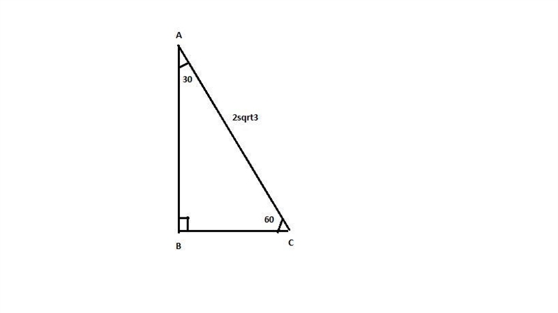 And the triangle below what is the length of the side opposite of 60° angle-example-1