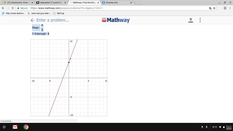 Desperate! 37 points! PLZ? y-8=-1/2(x+4) find the slope. Plz help!!!!-example-1