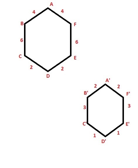 Ms. Hussain told her class that some dilations make figures bigger, some make figures-example-2