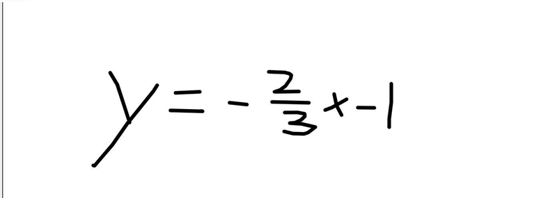 Write in point slope form, slope intercept form, and standard form Slope = -2/3 Y-example-1