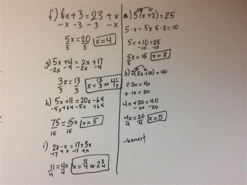 Solving Equations Worksheet help me.-example-1