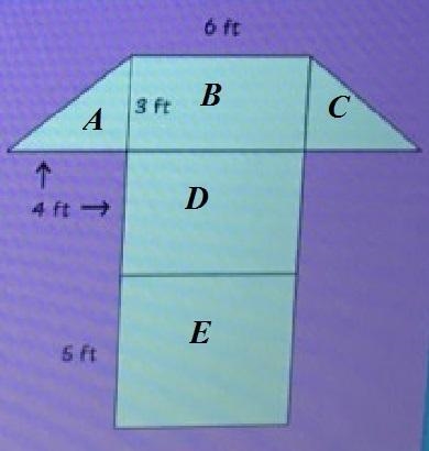 What is the surface area of this wedge?-example-1