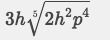 ^5√486h^7p^4 I really can't get this-example-1