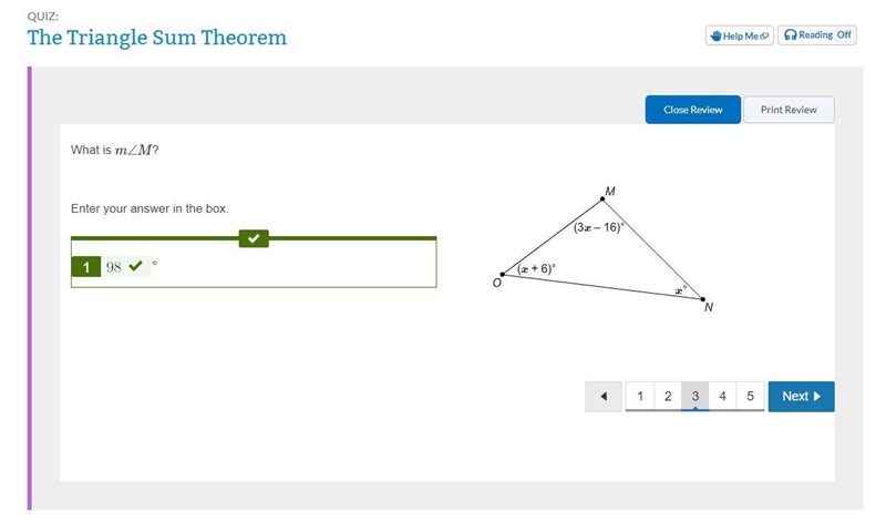 What is m∠M ? Enter your answer in the box.-example-1