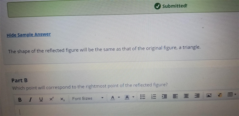 What type of shape will the reflected figure be?-example-1