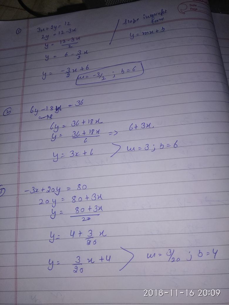 Put these in point slope form !! 1. m= 1/8 point= (3,3) 2. m= -4 point= (6,30) 3. m-example-1