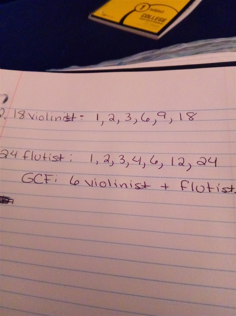 1: English: Help me find out the biggest common factor of: Español: Ayúdame a encontrar-example-3