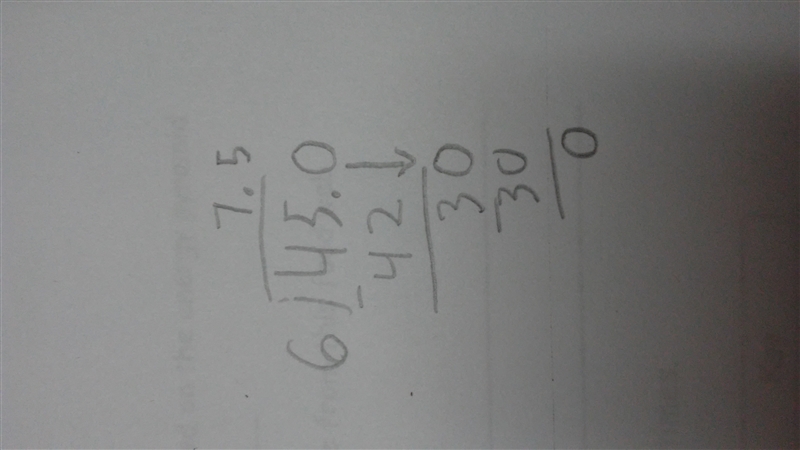 How is 45 divided by 6, 7.5?-example-1