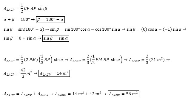 In △ABC, point P∈ AB is so that AP:BP=1:3 and point M is the midpoint of segment CP-example-2