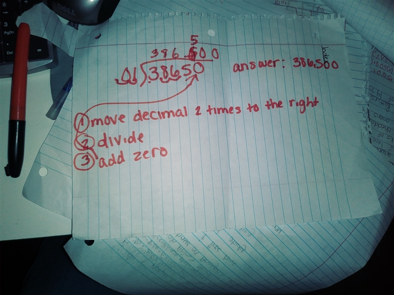 What is .01 divided by 3.865 (Its long division and i have to show my work) Show the-example-1