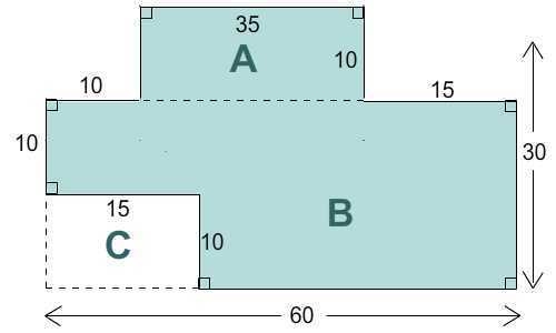 A student said “we can’t find the area of the shaded region because the shape has-example-1