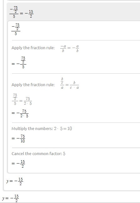 Please help Solve for y. −140=18+4(5y−2)-example-3