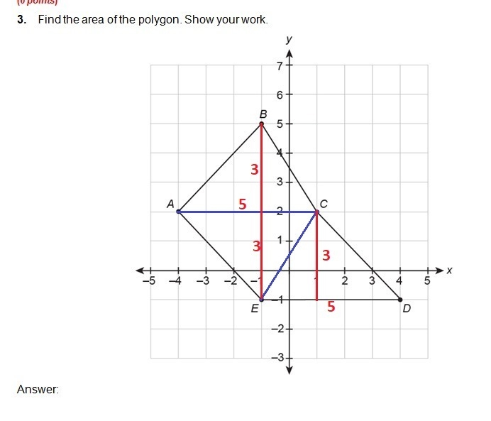 Find the area of the polygon. show your work-example-2