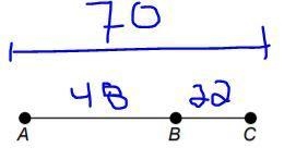 If AB=48 and BC=22, then AC=?-example-1