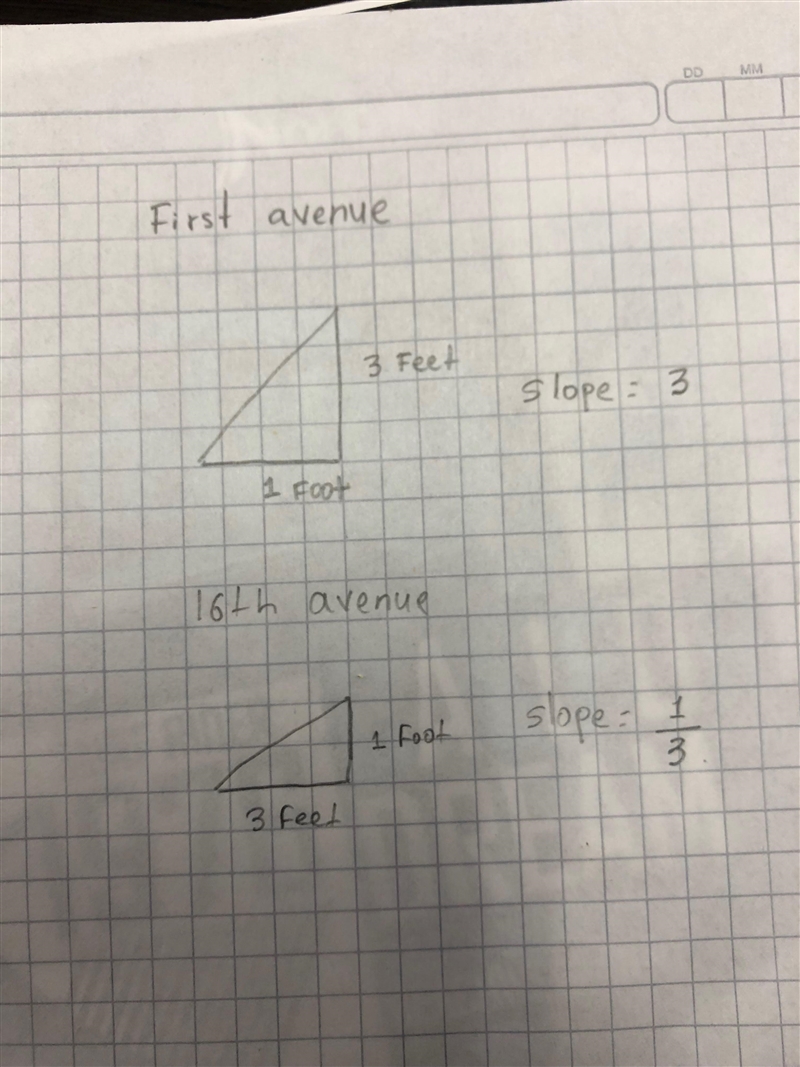 Steve is trying to increase his average pace per mile by running hills. The hill on-example-1