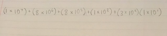 What is the expanded form using exponents for 18,801,310-example-1