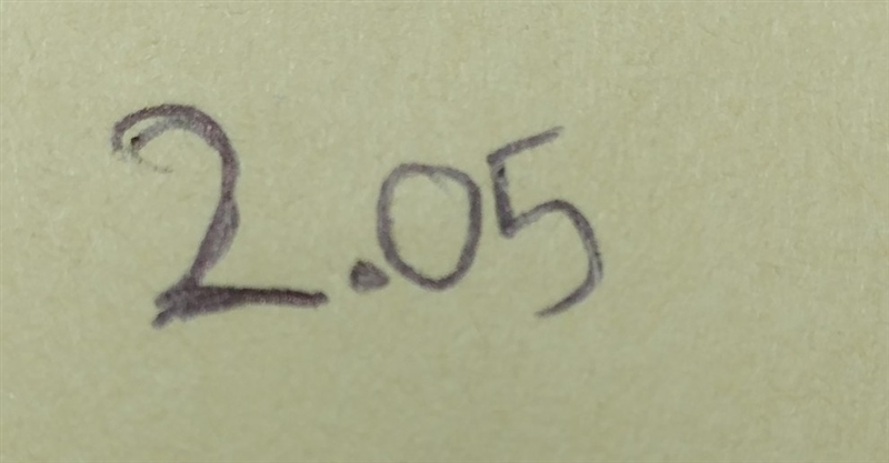 2 ones and 5 hundredths as a decimal-example-1