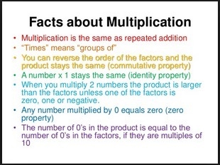 Multiplication facts-example-1