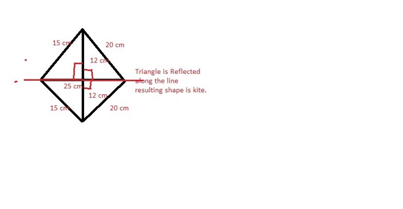 A right triangle has legs measuring 15 cm and 20 cm. The altitude of the hypotenuse-example-1