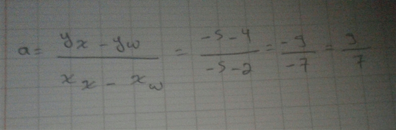 What is the slope w(2,4) and x(-5,-5)-example-1